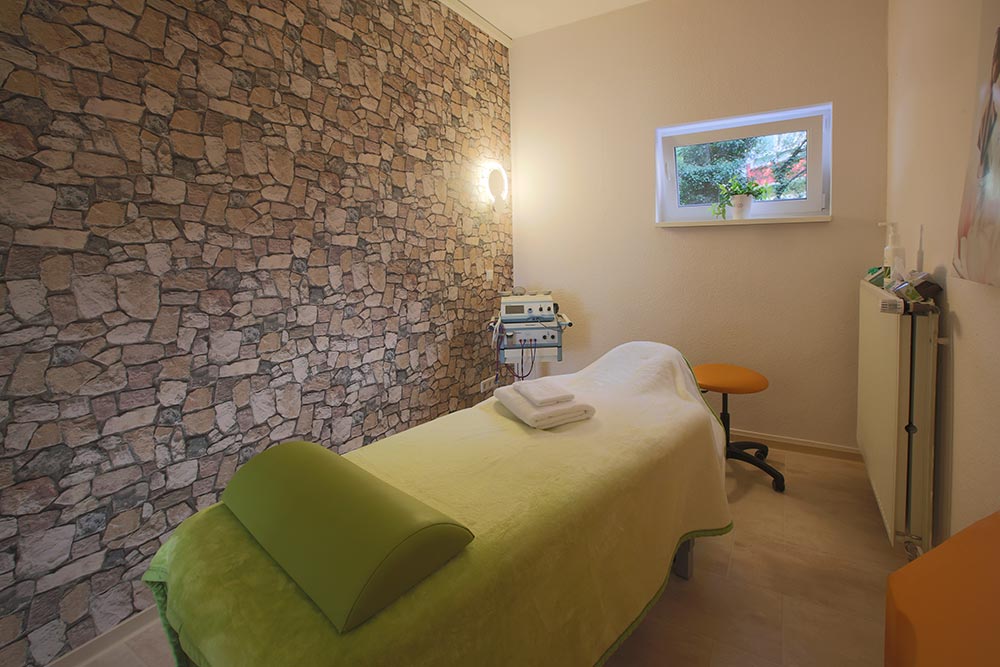 Entspannungs Massagezimmer in der MedExpert Praxis Hannover